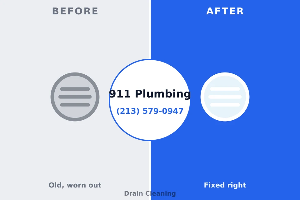 Before and after: plumbing repair Alto, GA